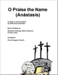 O Praise the Name (Anastasis) SATB choral sheet music cover